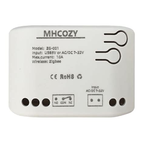 90 17. . Mhcozy 1 channel 5v 12v zigbee smart relay switch